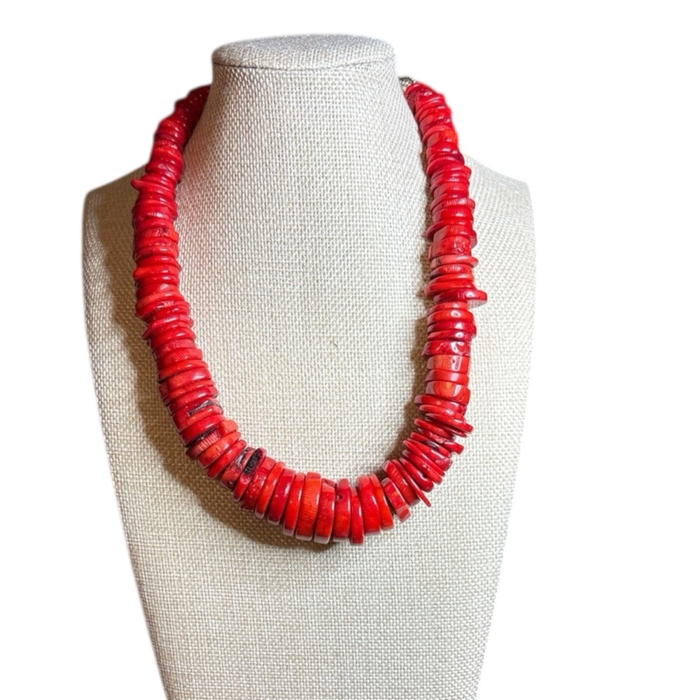 Bamboo Coral Necklace 20’